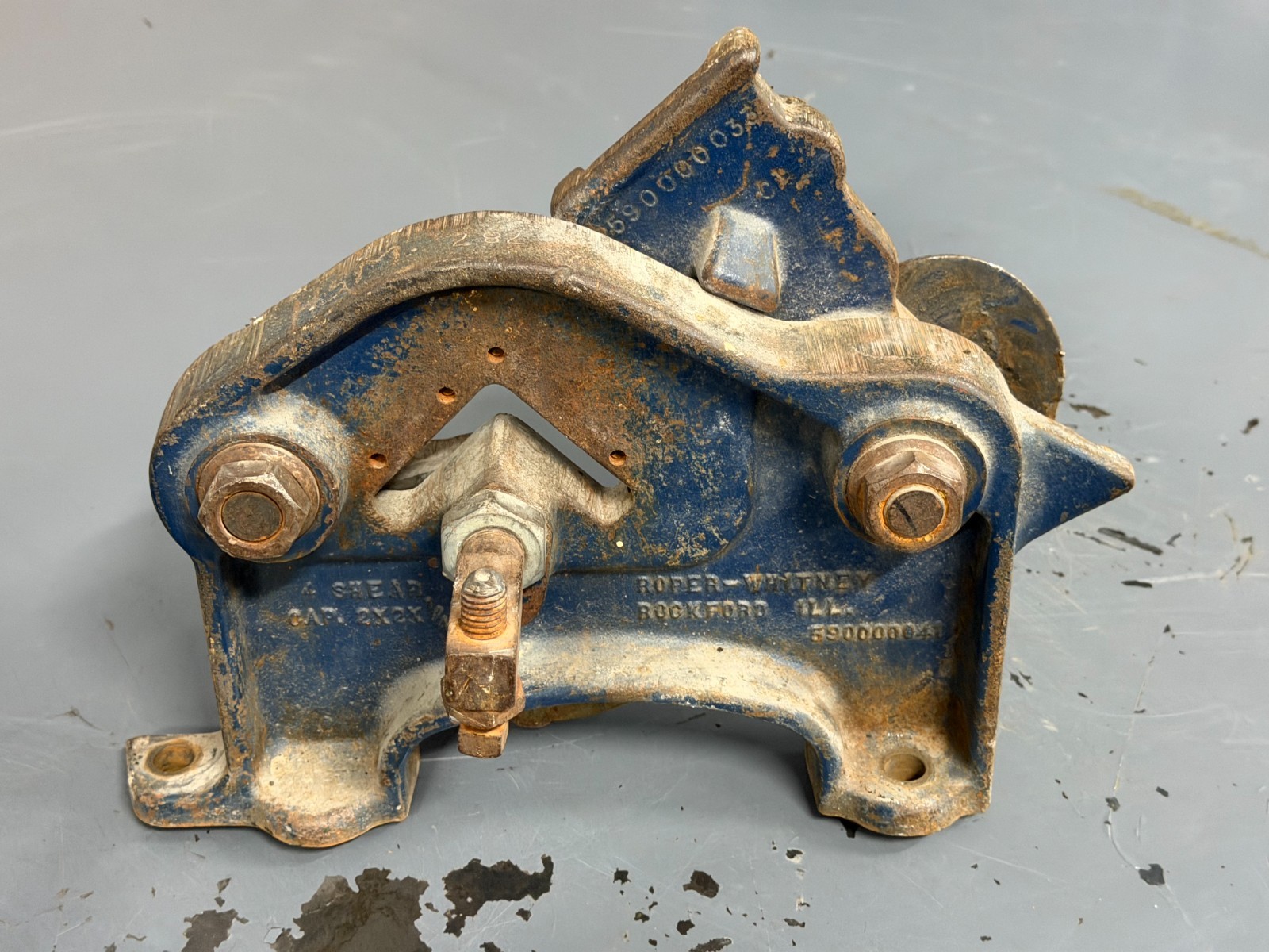 Roper Whitney Metal No. A 4 Angle Iron Shear
