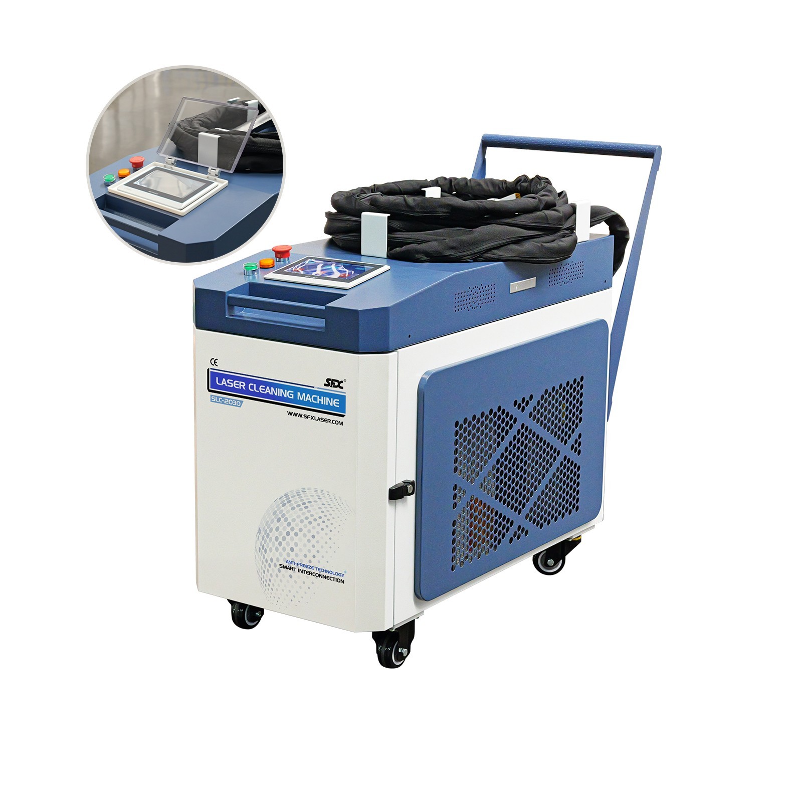 US SFX 2000W Fiber Laser Cleaning Metal Rust Removal Machine for Paint Stains
