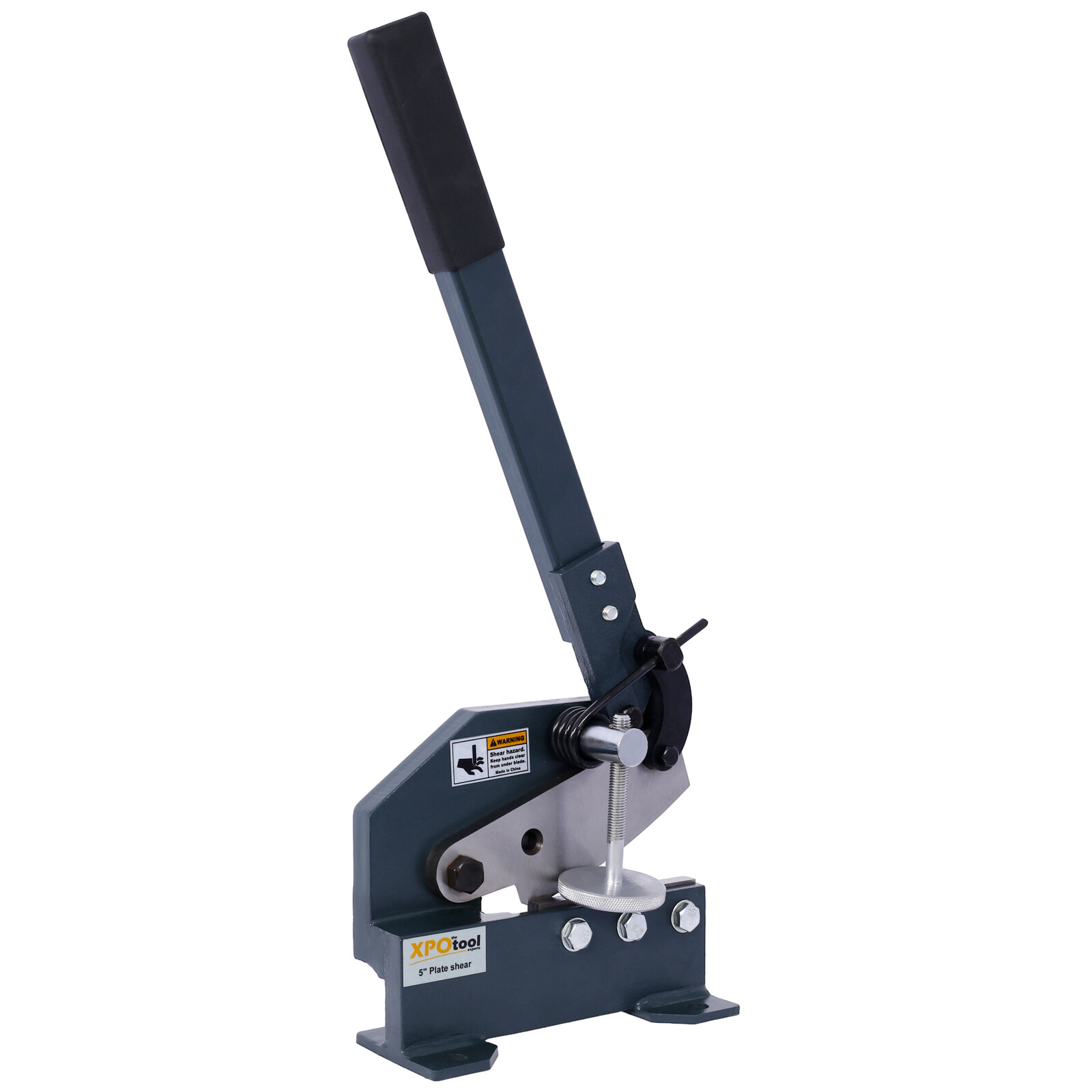 6 Inch Sheet Metal Plate Shear Solid Steel Frame Mounting Type for Cutting Sheet