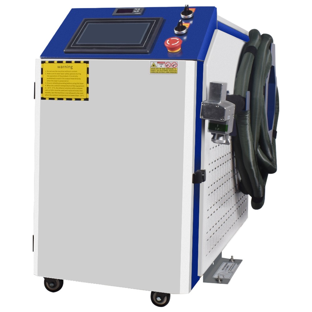 3000W 380V Fiber Laser Cleaning Machine 20M Cable Metal Rust Oil Paint Removal