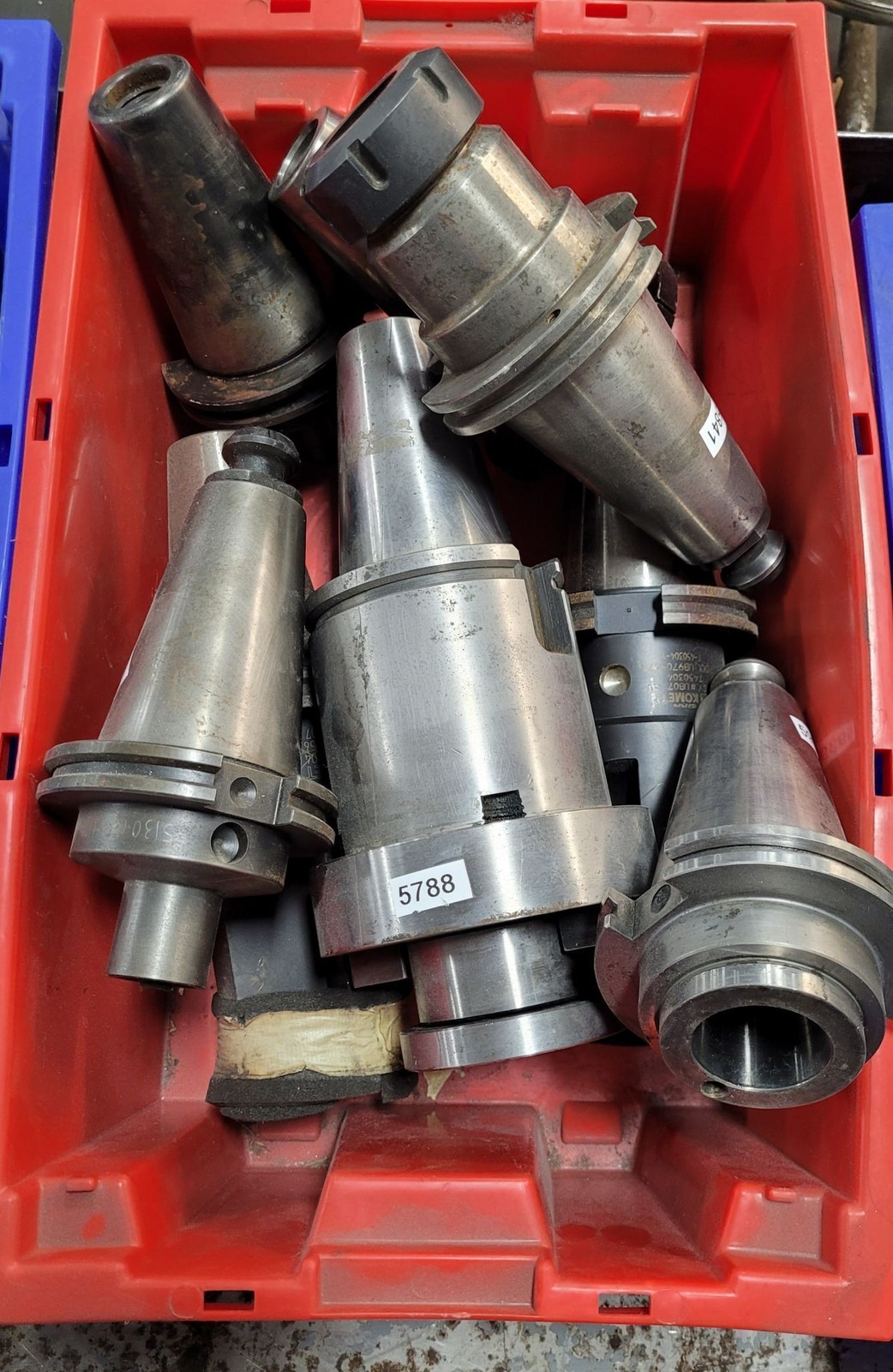 Lot of 20 – CAT 50 Tool Holders – Various Types