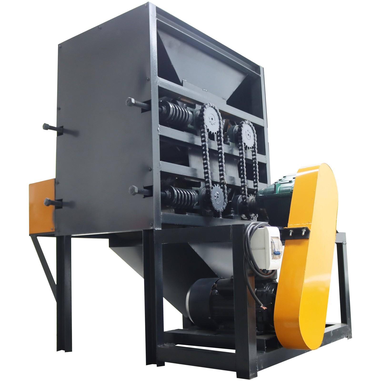 220V all-Aluminum Zip-Top Cans Flattening Machine Recycling Waste 80-120kg/h 4KW