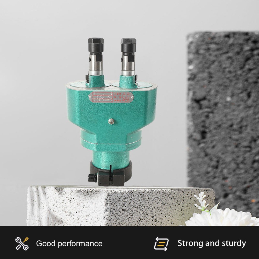 ST125-ER20/13 Dual-Spindle Adjustable Drilling Tapping Head for Electric Tapping