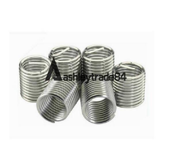 60pcs Stainless Steel Thread Repair Insert Kit Set M3 M4 M5 M6 M8 M10 M12