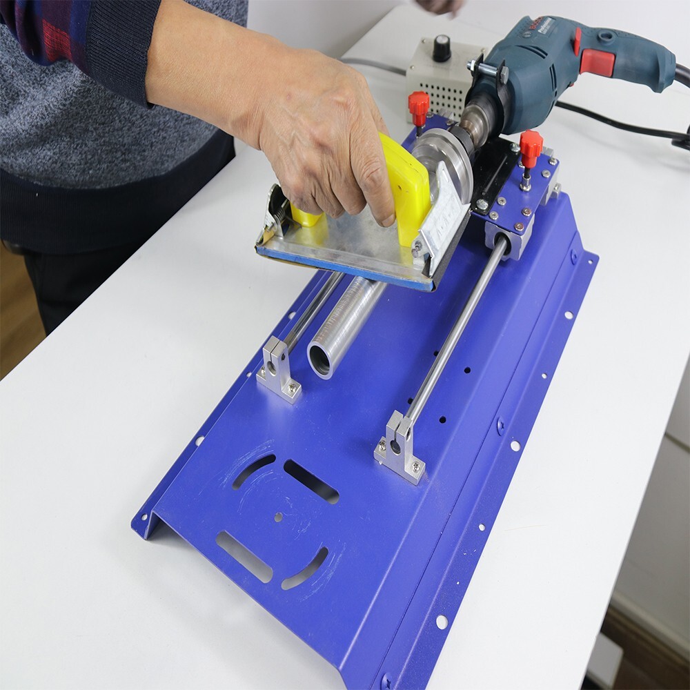 Multifunction Metal Pipe Rod Processing Machine Polishing Derusting Tool